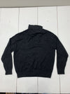 Enro Mens Black 1/4 Zip Pullover Sweater Size XL