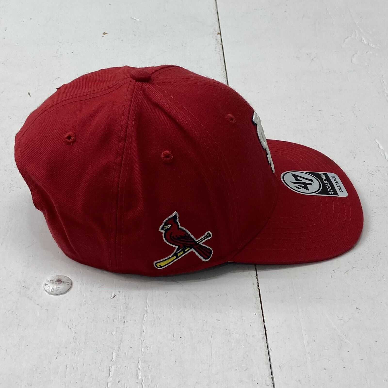 47 Brand Captain St Louis Cardinals MLB Red Adjustable Hat Adult One S -  beyond exchange