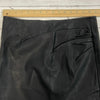 Vici Black Faux Leather Mini Skirt Women Size M Side Pleats