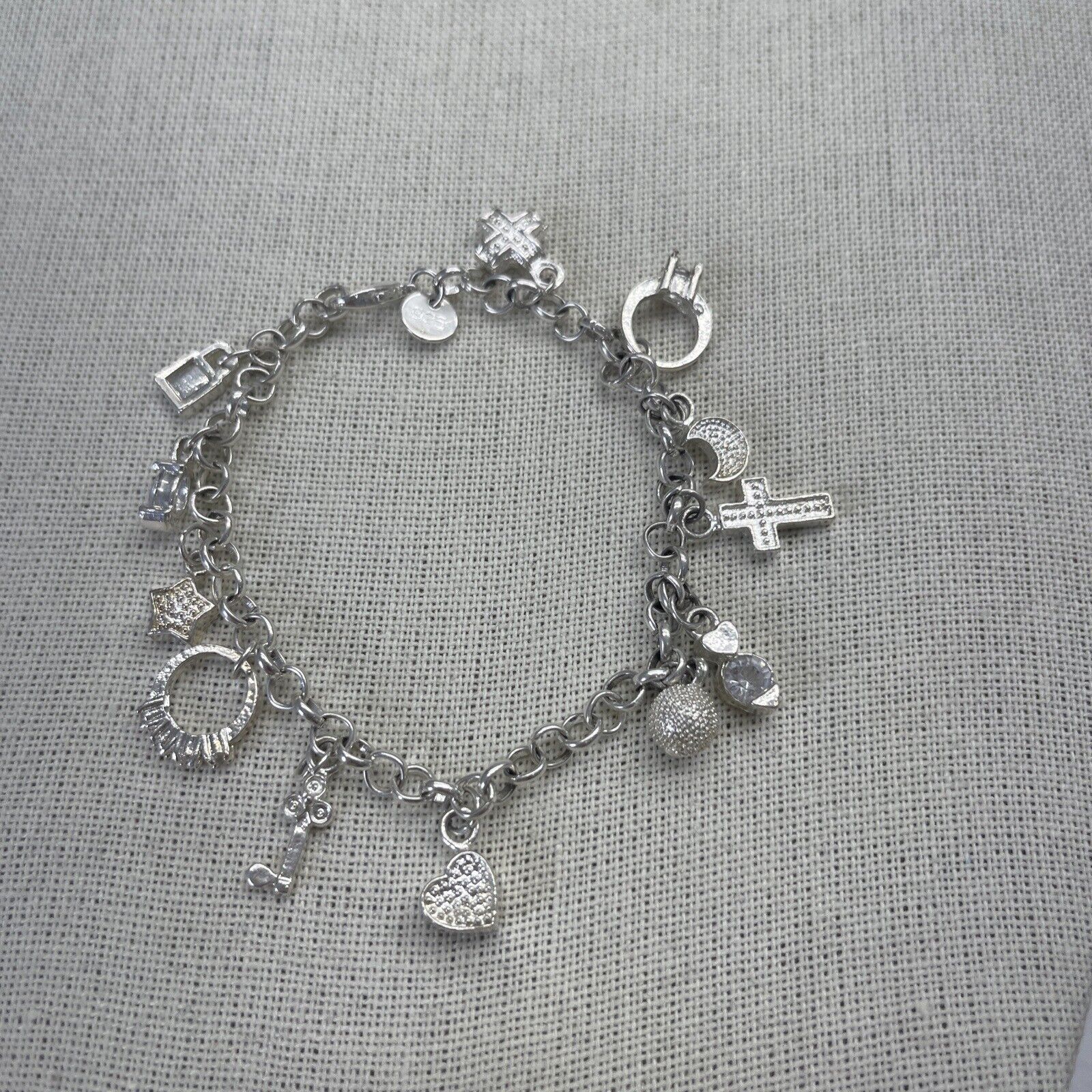 Women’s Silver Charm Bracelet