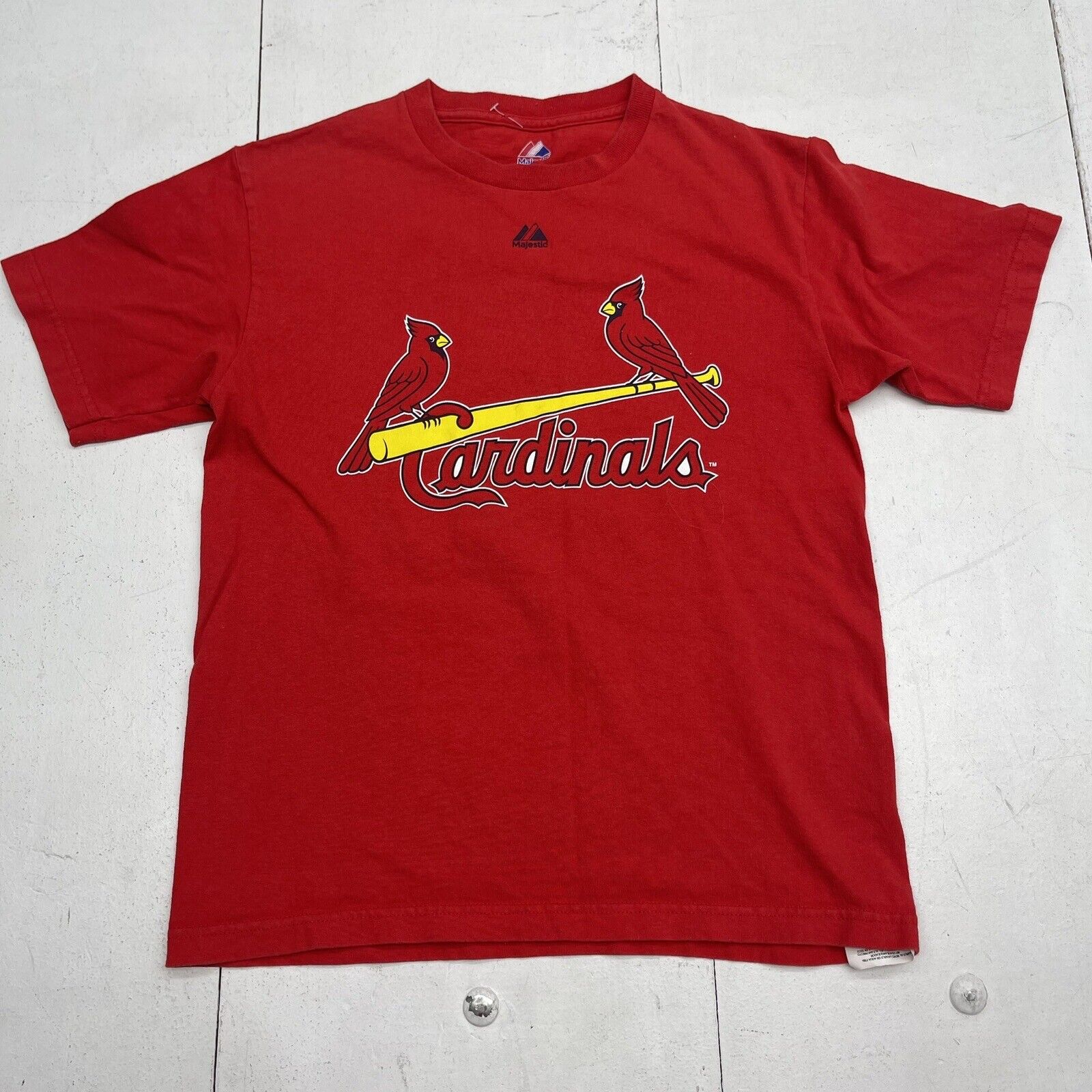 Majestic Cardinals Pujols 5 T Shirt Youth Size Medium