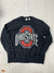 Custom Graphic Black Ohio State Pullover Sweater Adult Size Large