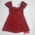 Realisation Par Venus Red Squiggle Mini Dress Women’s Size Large New
