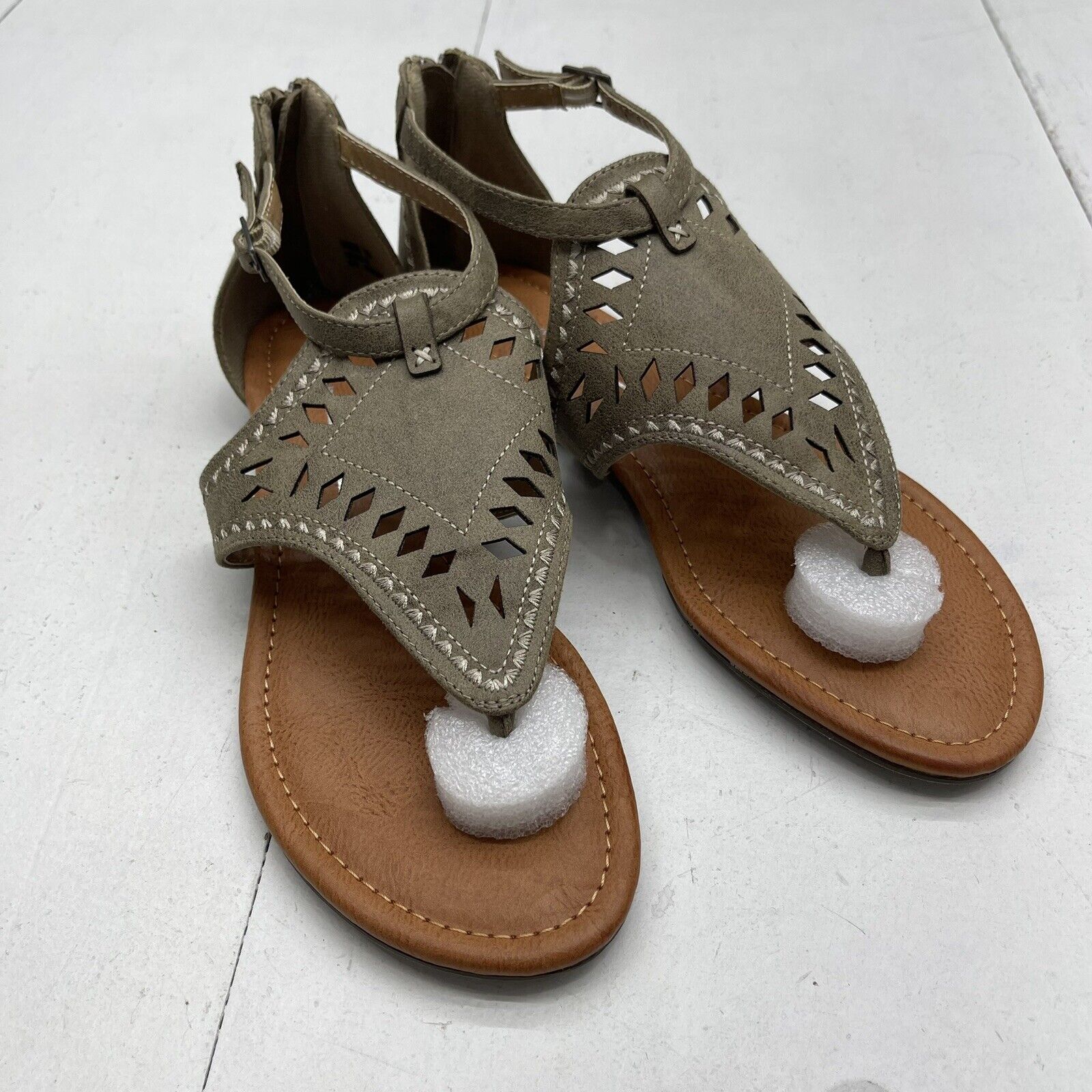 Paaduks Heti Green Sandals For Women | Sepia Stories
