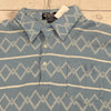 Vintage Polo Ralph Lauren Blue Short Sleeve Polo Shirt Men Size L Breast Pocket