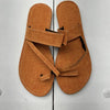 Orange Strappy Flat Sandals Women’s Size 8.5 EU Size 40