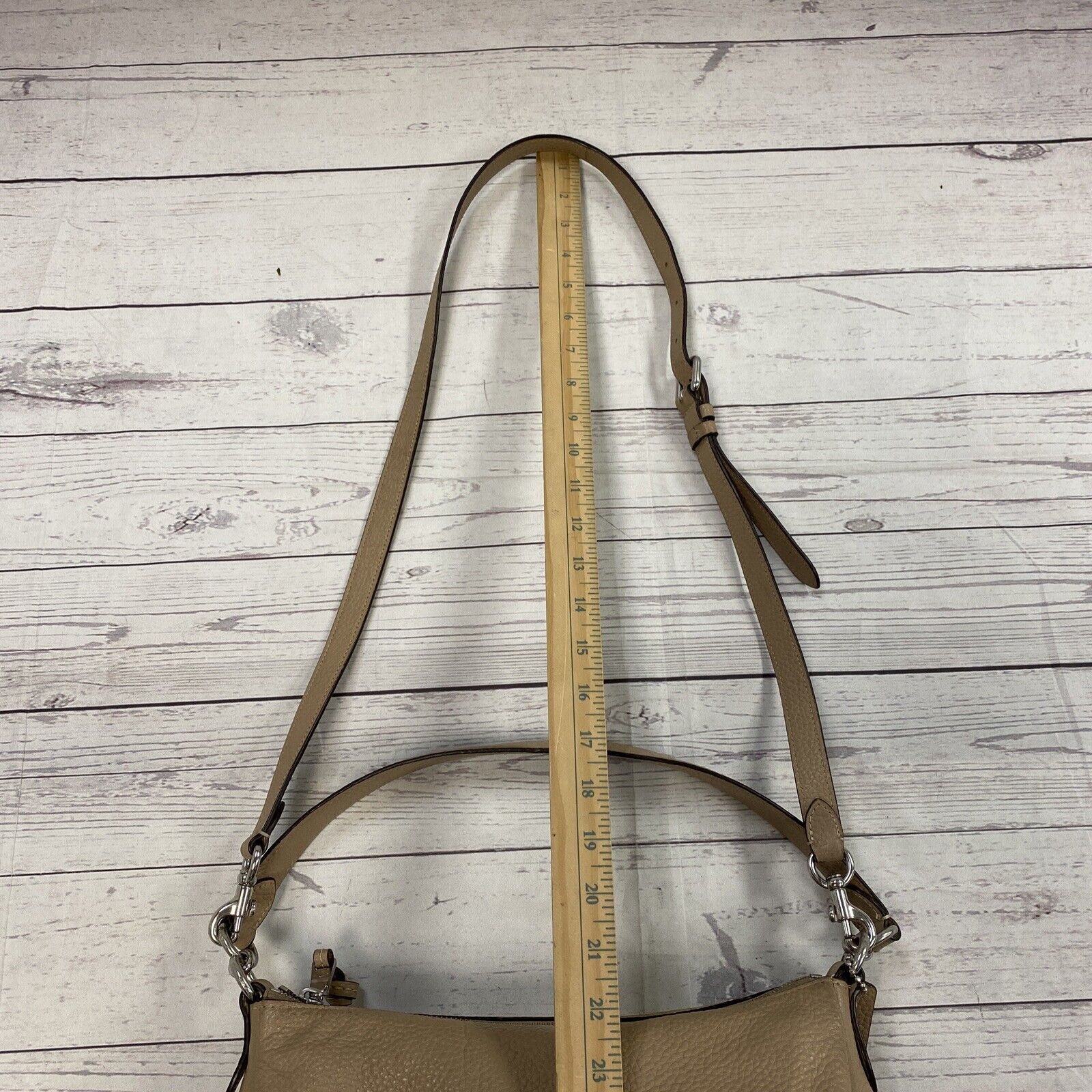 Buy Coach Signature Leather Rowan Medium Satchel Handbag Bag Purse Saddle  Brown at Amazon.in