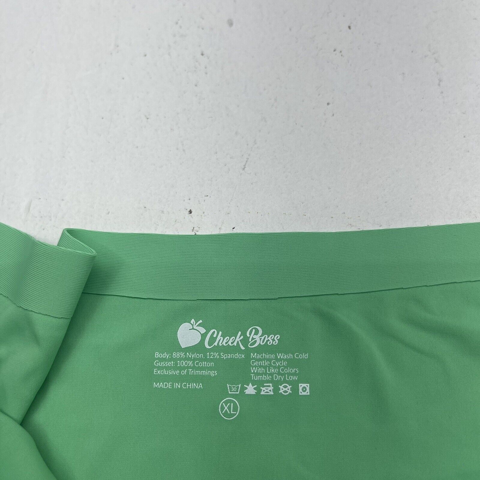 Cheek Boss Green Cheeky Underwear Women's XL New - beyond exchange