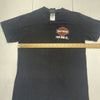 Harley Davidson Savannah GA Black T Shirt Mens Size Small