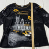 Vintage P Michael Black MU Missouri Tigers NCAA 3/4 Sleeve Shirt Women Size XL