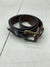 Stag Mens Brown Leather Belt Size 44