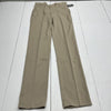 Tom Sawyer Elderwear Khaki Flat Front Straight Leg Slacks Youth Boy Size 20 Slim