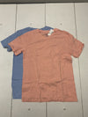 The Children’s Place Boys 2 Pack Blue Red Short Sleeve Shirts Size XL