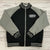 JH Designs San Antonio Spurs NBA Gray Black Reversible Jacket Adult Size L