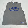 Vintage Russell Florida Gators NCAA Gray Sleeveless T-Shirt Men Size XL