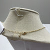 ASOS Design Gold T Bar Pendant Necklace
