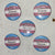 Trans Rights are Human Rights LGBT 1.5” Circle Pin Buttons Lot Of 5