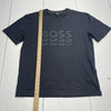 Boss Black Tee 3 Repeat 3D Logo T Shirt Mens Size Medium