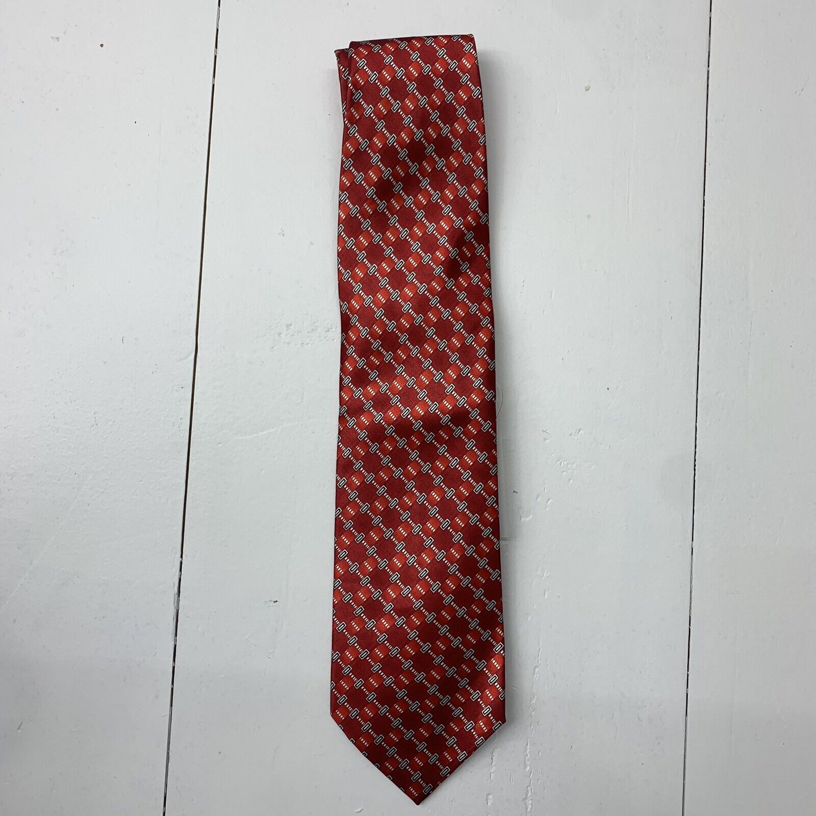 Oxemberg Mens Red Standard Tie