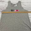 Vintage Nike Gray Sleeveless T-Shirt Tank Top Women Size XL Just Do It
