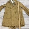We The Free Brown BOHO Field Jacket Women Size L NEW Removable Layer Liner