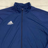 Adidas Dark Blue Zip Up Long Sleeve Track Jacket Men Size 2XL NEW *