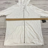 Eddie Bauer White Zip Up Long Sleeve Hooded Jacket Women Size XL NEW Sleeve Cuff