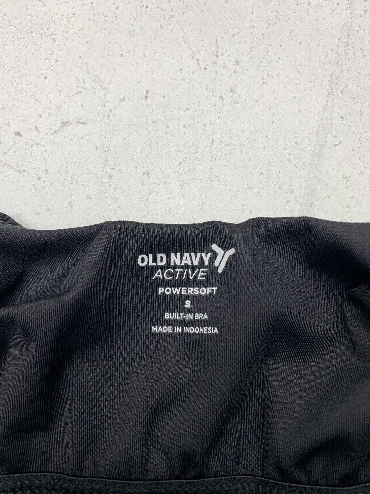 Old Navy Black Jack PowerSoft Shelf-Bra Support Dress Women Size