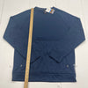 Reebok Navy Blue Speedwick Crewneck Sweatshirt Mens Size Medium