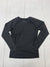 Unbranded Womens Black Athletic Long Sleeve Shirt Size Small
