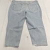 Old Navy High Rise Og Straight Ankle Jeans Blue Women’s Size 28 Plus New