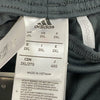 Adidas Gray Basketball Ankle Zip Track Pants Men Size 2XL NEW  *