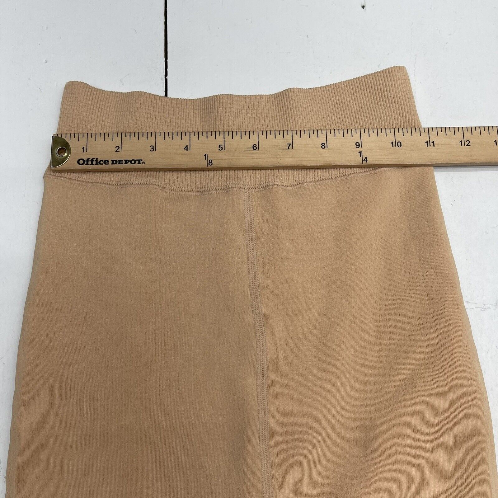Chrleisure tan Fleece Lined Leggings Women's Size M/L New - beyond