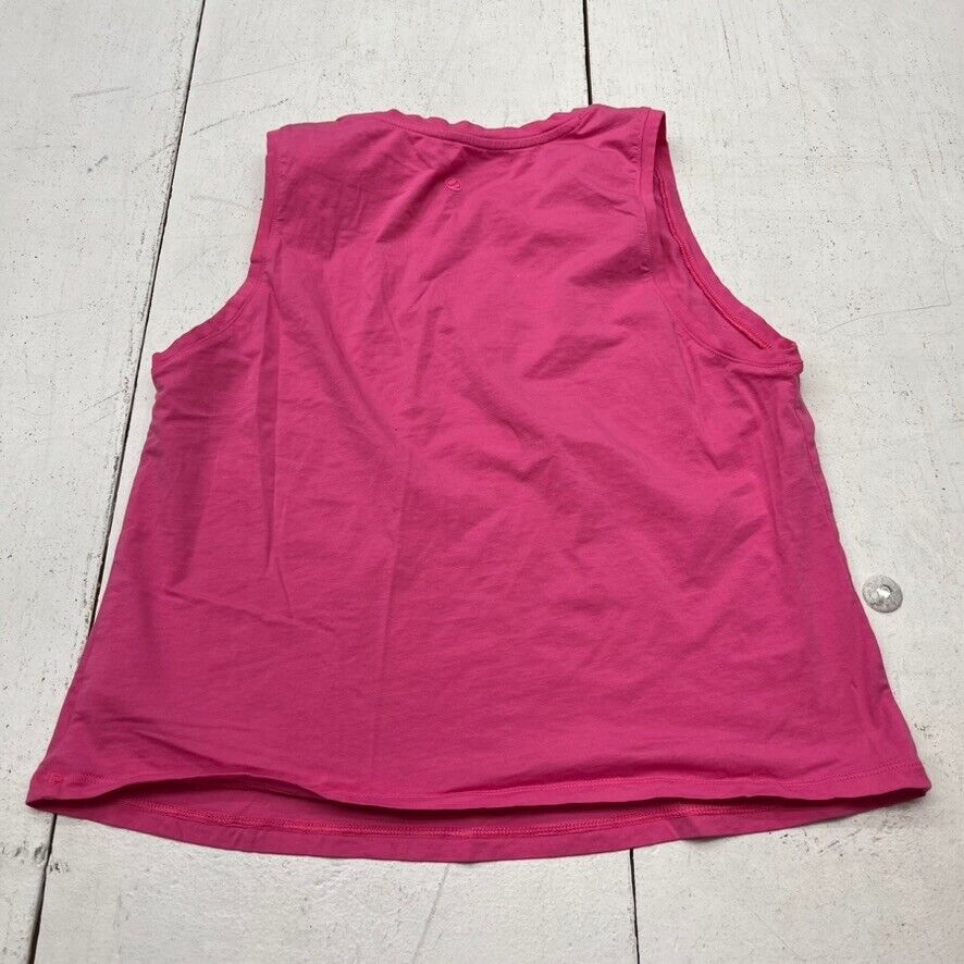 Crz Yoga Pink Relaxed Athletic Tank Women's Size XX-Small - beyond exchange