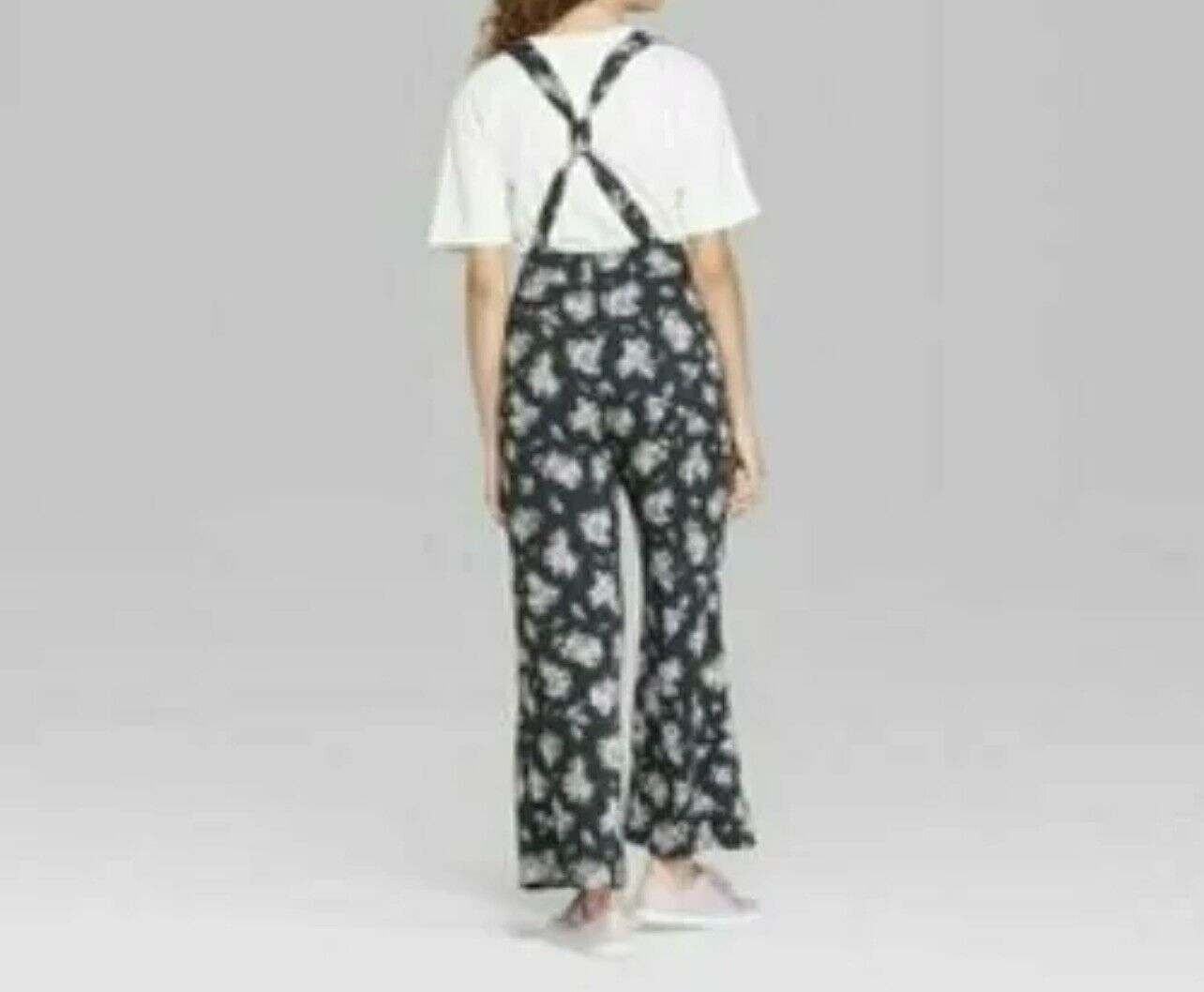 Lady Suspender Jumpsuit Adjustable Strap Women Overalls Loose Fit Soft  Fabric | eBay