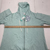 Market &amp; Spruce Mavian Hi Low Hooded Zip Up Jacket Mint Blue Women’s 1X New
