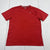 Reebok Red Athletic Short Sleeve T Shirt Mens Size Large
