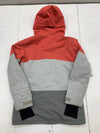 O’Neil Womens Grey Red Ski Coat Size Medium