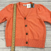 Madewell Pink Coral Short Sleeve Button Front Cardigan Women’s Size Small