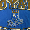 Vintage Kansas City Royals MLB Blue Promo Short Sleeve T-Shirt Men Size 2XL 2002
