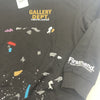 Gallery Dept Black Tokyo Japan Crewneck Sweatshirt Adults Size Large New $400