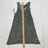 isda &amp; co womens grey black knit cest size XL