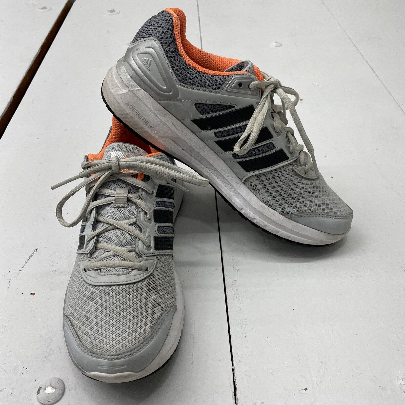Adidas Gray Orange Duramo 6 Running Cross-Training Shoes Womens Size - beyond exchange