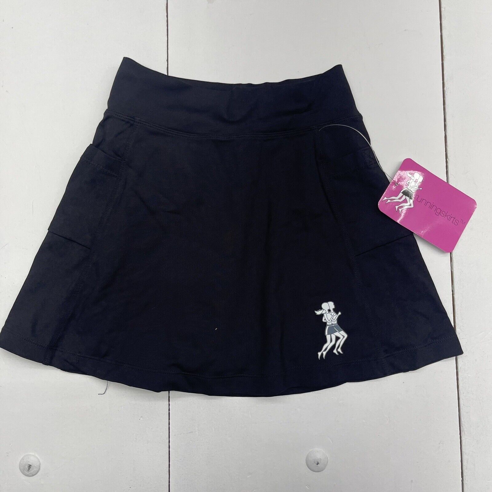 Runningskirts Black Athletic Mini Skirt With Shorts Women’s Small New