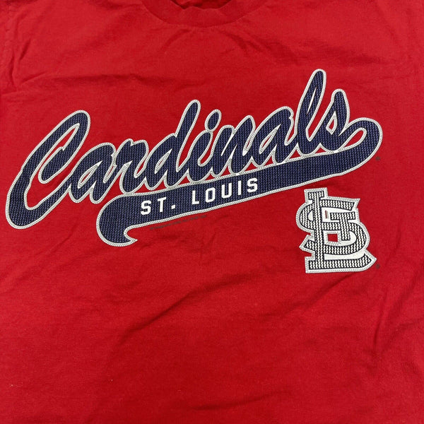 Vintage Lee Sport Red Cardinals St Louis Short Sleeve T Shirt Mens Size  Medium