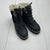 Toms Mojave Suede Nubuck Black Boots Women’s Size 6.5 New