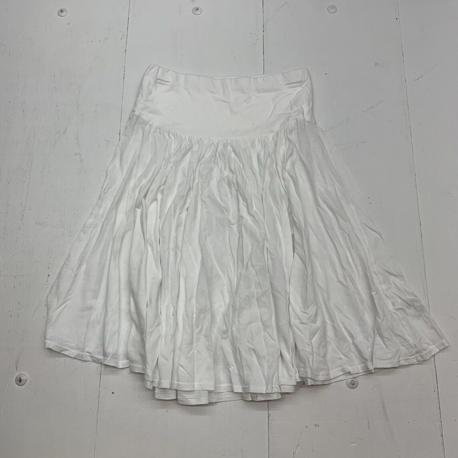 Three dots Womens White Full skirt size medium