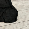 Vintage Sue Aronson Black Mesh Net Sleeveless T-Shirt Men Size L