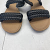 Universal Thread Black Double Strap Woven Sandals Women’s Size 10 New