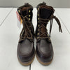 Rhino Brown Leather Boots (82M28) Lace Up Mens Size 6.5